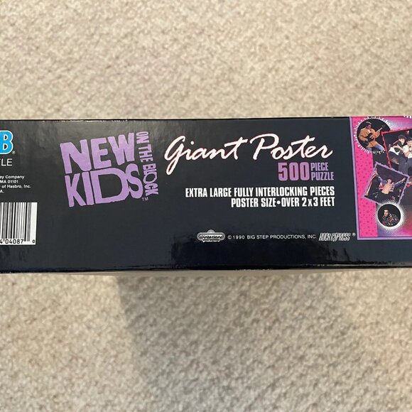 NEW KIDS ON THE BLOCK 500 Piece Giant Poster Puzzle - FACTORY SEALED - Picture 3 of 4